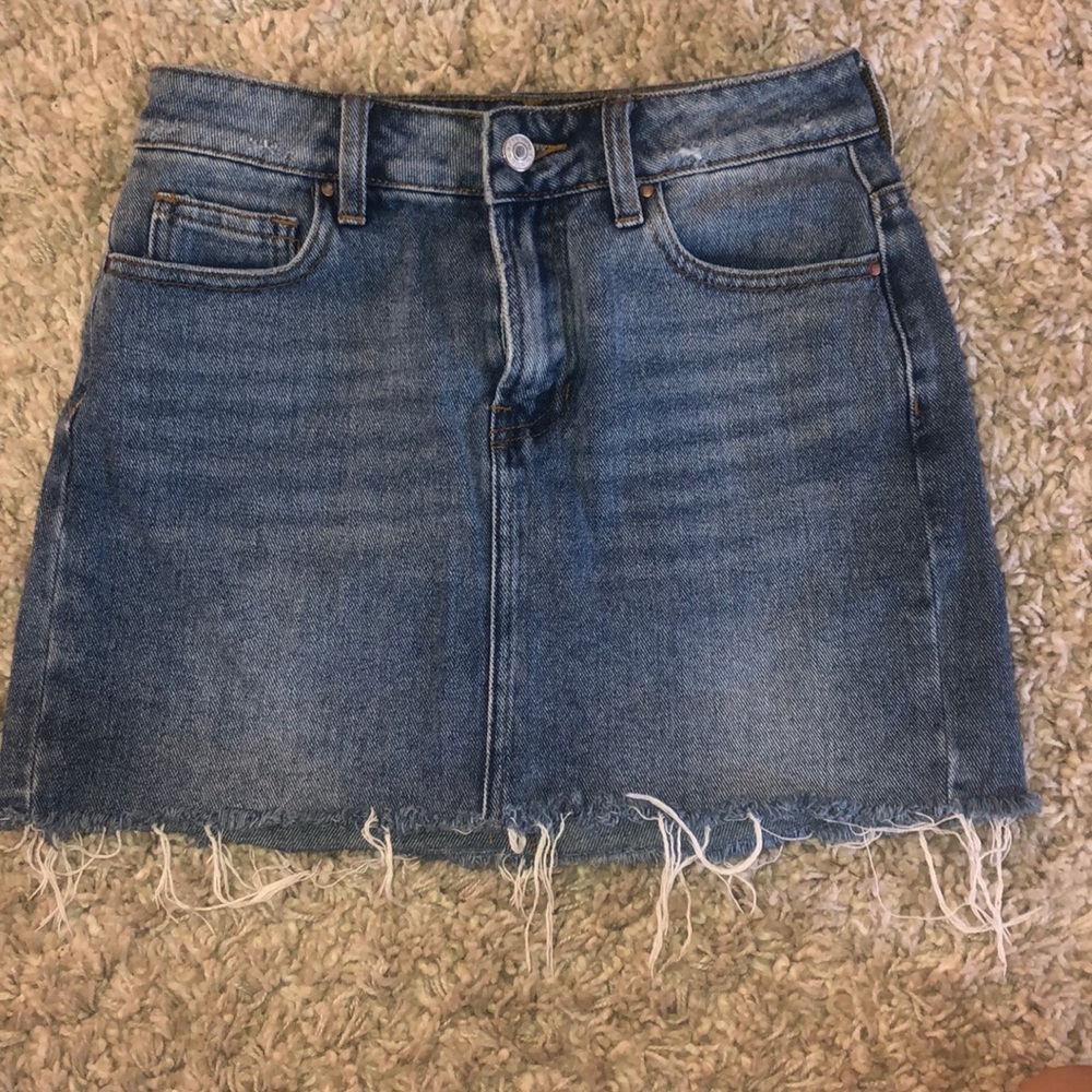 Pacsun Jean Mini Skirt